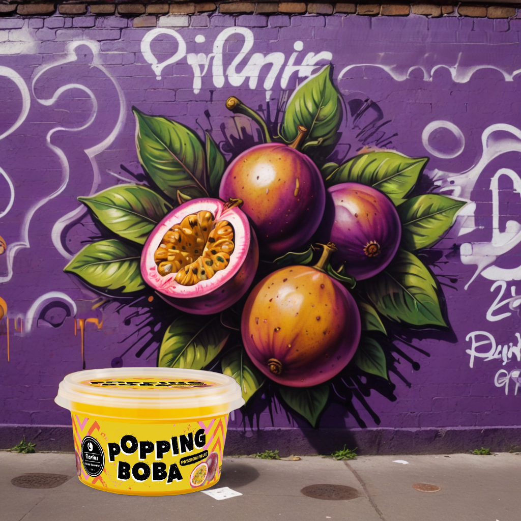 Variety Popping Boba Kit 3  |  Passion Fruit + Strawberry + Peach