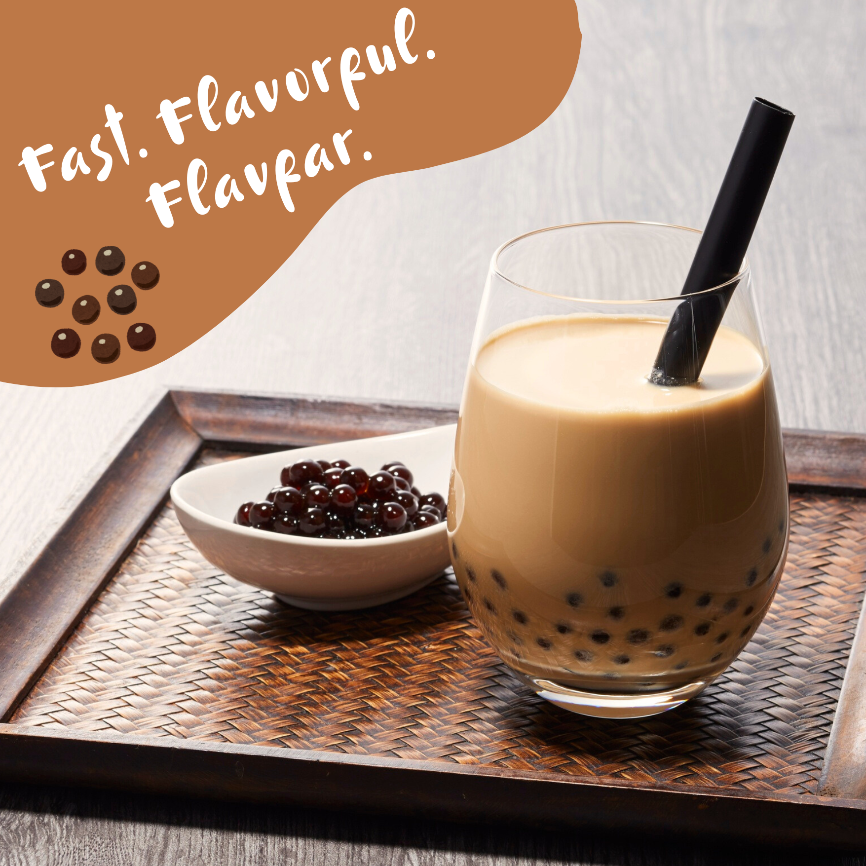 Classic Milk Tea with Instant Boba - 5 Packs